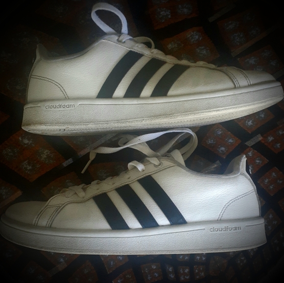 Adidas Men's Cloudfoam Ortholite Float Sneakers - Picture 3 of 10